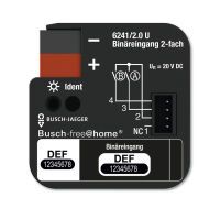 BUSCH JAEGER 2CKA006220A0004 - Black - Busch-free@home - IP20 - 40 mm - 12 mm - 39 mm
