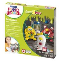 FIMO Set Mod.masse Fimo kids F&P monster (8034 11 LY)
