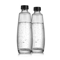 Sodastream Soda  Glasflasche DUO, 1 L, 2er-Pack (1047205490)