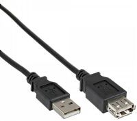 DELOCK USB Verl. A -> A St/Bu 0.50m sw (83401)