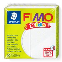 FIMO Mod.masse Fimo kids weiß glitter (8030-052)
