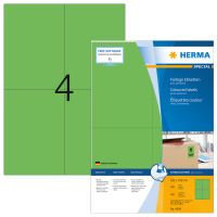 HERMA Etiketten A4 grün 105x148 mm Papier matt  400 St. (4399)