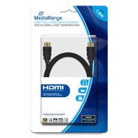 MediaRange HDMI HighSpeed Ethernet Anschlussk. 18Gibt/s 1,8m (MRCS156)