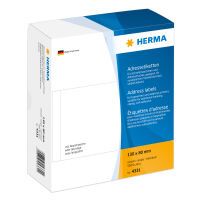 HERMA Adressetiketten einzeln weiß 130x80  mm Papier 500 St. (4331)