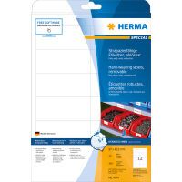 HERMA Folien-Etiketten A4 97x42.3mm   weiß ablösbar   240St. (4574)
