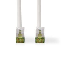 Nedis CAT7-Netzwerkkabel / S/FTP / RJ45 Stecker / RJ45 Stecker / 1.00 m / Snagless / Rund / LSZH / Weiss / Box