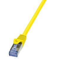 LogiLink Patchkabel CAT6A  S/FTP AWG26 PIMF  1,00m gelb (CQ3037S)