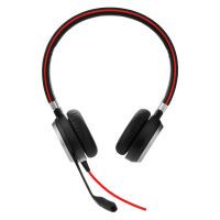 Jabra EVOLVE 40 MS Stereo - Wired - Office/Call center - 171 g - Headset - Black