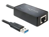 DELOCK USB3.0 Adapter A -> RJ45 Gigabit St/Bu (62121)