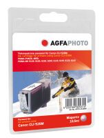 AgfaPhoto APCCLI526MD - Pigment-based ink - Magenta - - Canon Pixma IP 4850 - Canon Pixma MG 5250 - Canon Pixma MG 8150 - Canon Pixma IP 4950 - Canon... - 1 pc(s) - Blister