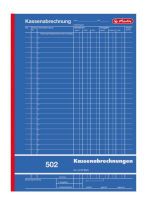 Herlitz Kassenabrechnung A4 502 2x 50 Blatt (882415)