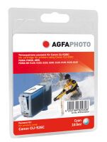 AgfaPhoto APCCLI526CD - Cyan - - Canon Pixma IP 4850 - Canon Pixma MG 5250 - Canon Pixma MG 8150 - Canon Pixma IP 4950 - Canon... - 1 pc(s) - Blister