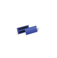 DURABLE magnetische Etikettentasche 100x38mm 50er Pck blau (174107)