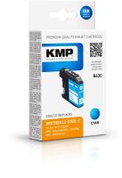 KMP B63C - Compatible - Cyan - Brother - Single pack - Brother DCP J 4120 DW Brother MFC-J 4420 DW Brother MFC-J 4620 DW Brother MFC-J 4625 DW Brother... - 1 pc(s)