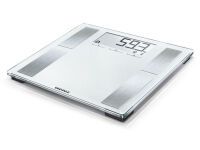 Soehnle Shape Sense Connect 100 - Electronic personal scale - 180 kg - 100 g - kg,lb,st - Rectangle - Silver