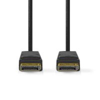 Nedis Displayport-Kabel| DisplayPort Stecker|| 8Ka60Hz| Vernickelt