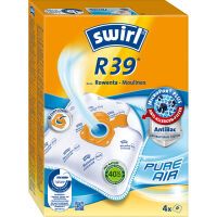 Swirl R 39 MicroPor Plus - Cylinder vacuum - Dust bag - White - Rowenta - RO 3900... 3999 Compact Power RO 6300... 6399 Silence Force Compact RO 6400... 6499 Silence Force... - 4 pc(s)