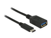 DeLOCK Adapterkabel USB3.1 St C> Bu A  0,15m Gen1 (65634)
