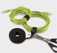 Label-the-Cable LTC Klettrolle Pro Roll 25m zum Bündeln&Ordnen schwarz (PRO1210)