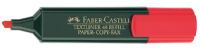 FABER-CASTELL Textmarker Textliner 48 rot (154821)