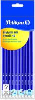 Pelikan Büro Pelikan Bleistift HB sechsant FSC 10er Polybag (811132)