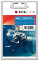 Agfa Photo AgfaPhoto Patrone HP APHP62CXL No.62XL C2p07AE Color remanufactured (APHP62CXL)