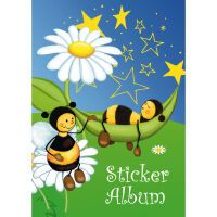 HERMA Sticker Sammelalbum für Kids Bienenwiese A5 (15420)