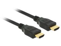 Delock 84714 - 2 m - HDMI Type A (Standard) - HDMI Type A (Standard) - 4096 x 2160 pixels - 18 Gbit/s - Black