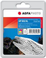 Agfa Photo AgfaPhoto Patrone HP APHP302XLC No.302XL F6U67AE color remanufactured (APHP302XLC)