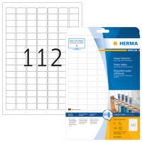 HERMA Etiketten A4 weiß 25,4x16,9 mm extrem haftend 2800 St. (10916)