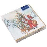 Villeroy & Boch Winter Specials L-Serviette Nikolaus mit Tannenbaum