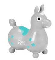 Gymnic Sprung Pferd Rody Einhorn, grau