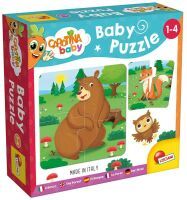 CAROTINA BABY PUZZLE WALDTIERE 1-4 Jahre