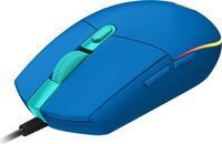 Logitech G102 LightSync Gaming Maus, optisch, 6 Tasten, kabelgebunden, blau
