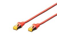 DIGITUS CAT 6A S/FTP Patchkabel, 10m, rot (DK-1644-A-100/R)