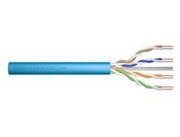 DIGITUS Instal-kab Cat6a U/UTP tw.Pair 500m lichtblau (DK-1613-A-VH-5)