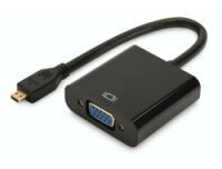 DIGITUS HDMI-Konverter Micro-HDMI -> VGA(D-Sub) schwarz (DA-70460)