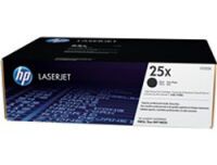 HP 25X High Yield Black Original LaserJet Toner Cartridge - 34500 pages - Black - 1 pc(s)