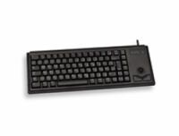 Cherry Slim Line Compact-Keyboard G84-4400 - Keyboard - 84 keys QWERTZ - Black