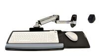 ERGOTRON LX Tastaturschwenkarm fuer Wandmontage bis 2,2kg Reichweite von bis zu 64 cm anheben schwen