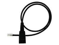 GN NETCOM JABRA QD Cord to RJ10 straight 0.5meters standard-allocation (8800-00-01)