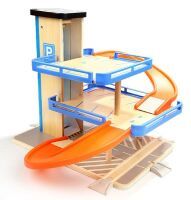 TopBright Toys® Holz Parkhaus-Spielset 