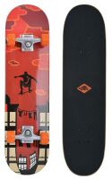 Schildkröt®, Skateboard Kicker Red PARKOUR, 79x20cm,