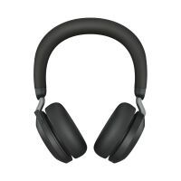 Jabra Evolve2 75 - USB-A UC with Desk Stand - Black - Wired & Wireless - Office/Call center - 20 - 20000 Hz - 197 g - Headset - Black