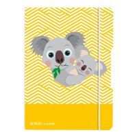 Herlitz Notizheft flex A5 40 Bl. Punkt. Cute Animals Koala