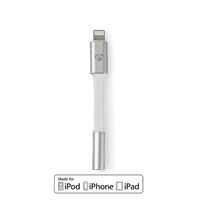 Nedis CCTB39950AL015 - Apple Lightning - 3.5 mm Female - Aluminium