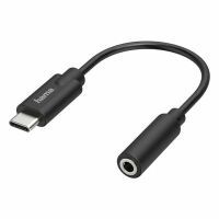 HAMA AUDIOADAPT USBC-ST/3,5-KLI-BU (USB-SOUNDKARTE)