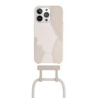 Woodcessories Change Case Batik für iPhone 13 Pro Max creme weiß