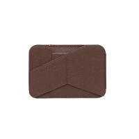 Decoded MagSafe Card Sleeve aufstellbar, braun >