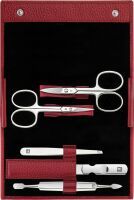 Zwilling Maniküre Pediküre Set 5tlg. mit Nagelschere, Leder Kosmetikprodukte